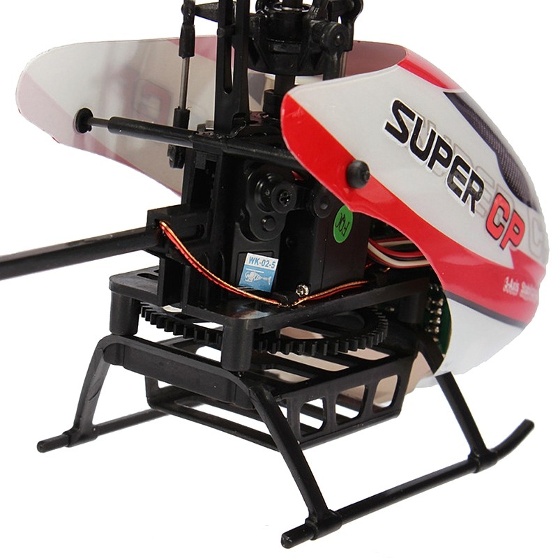 Walkera Super CP 6CH 3D Flybarless 3-axis Gyro RC Helicopter Toy Gift for Children