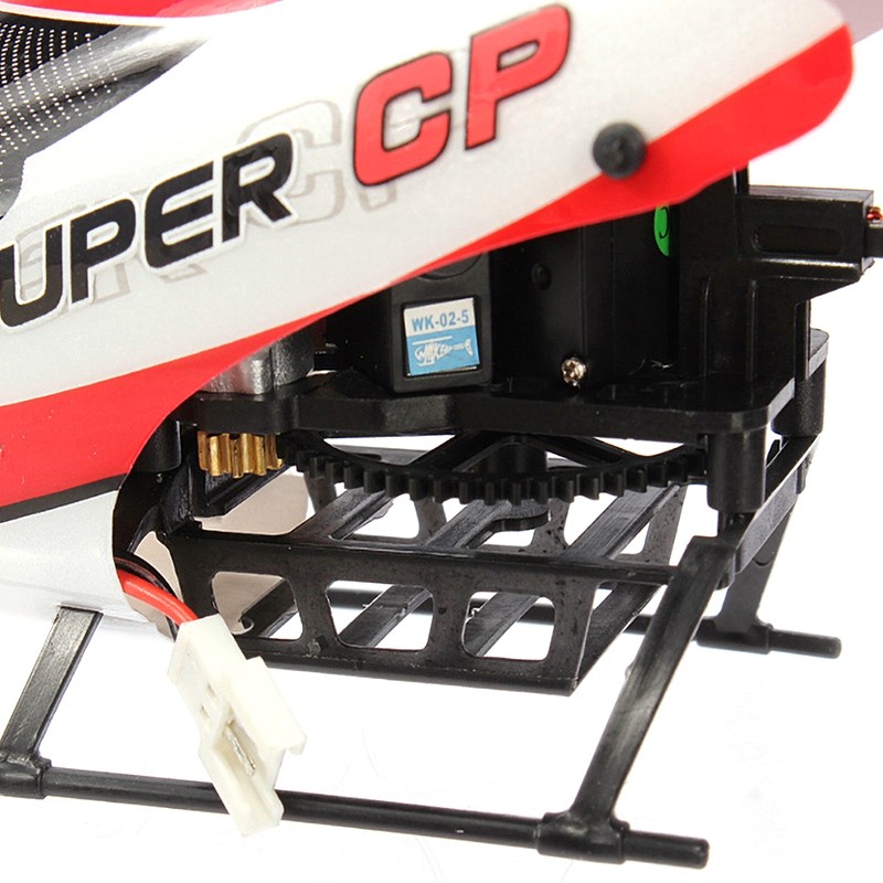 Walkera Super CP 6CH 3D Flybarless 3-axis Gyro RC Helicopter Toy Gift for Children
