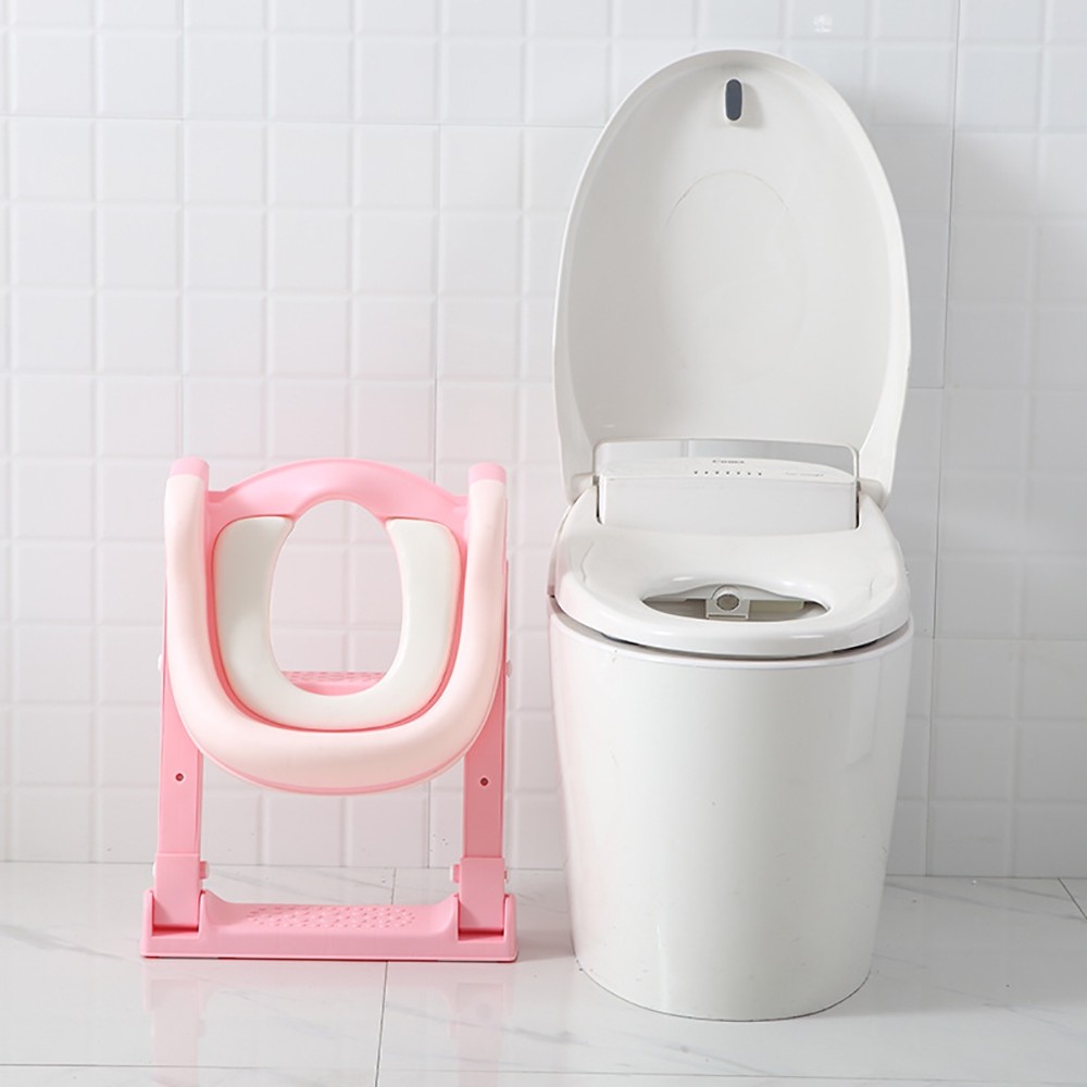 Baby Staircase Toilet Foldable Anti Slip BPA Free PP Material