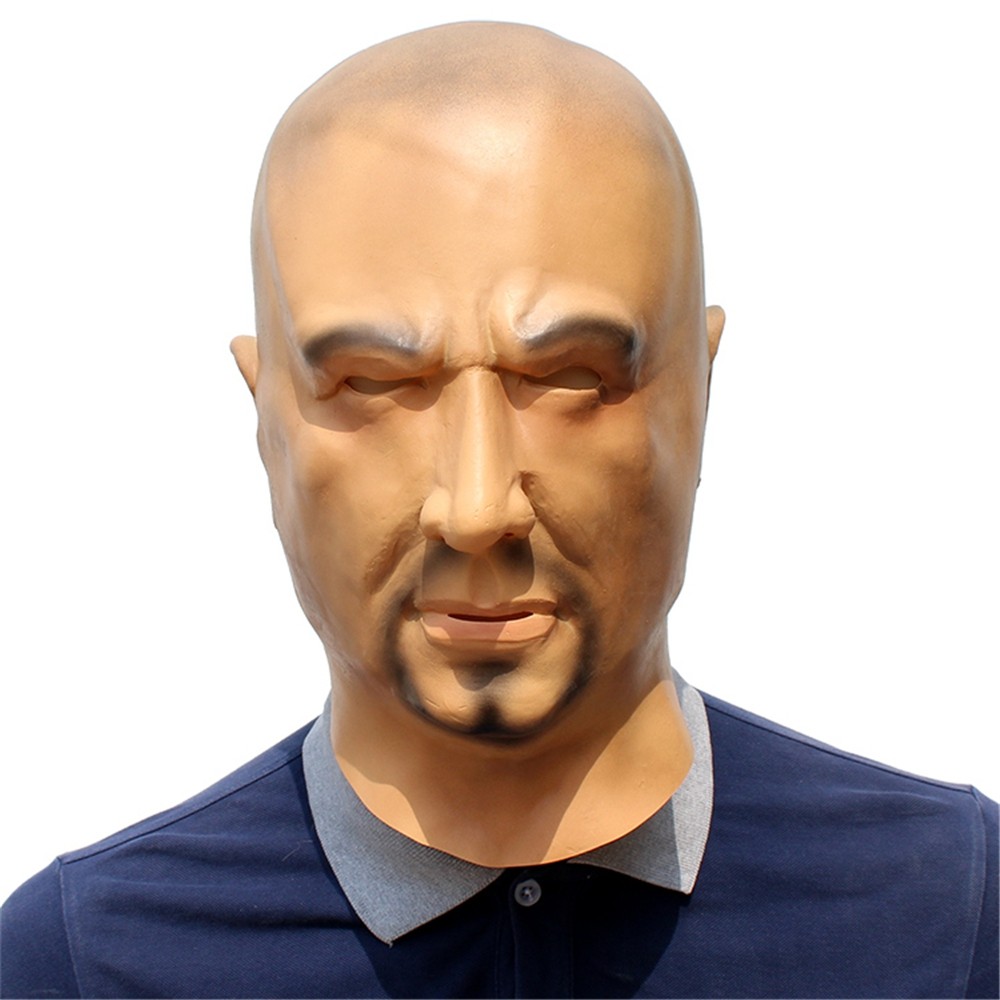 Halloween Cosplay Bad Guy Latex Mask