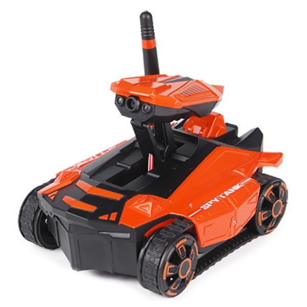 GlobalDrone 211 Smart RC Tank WiFi FPV Camera App Control HD eal-time Image Transmission Robot Toys Car