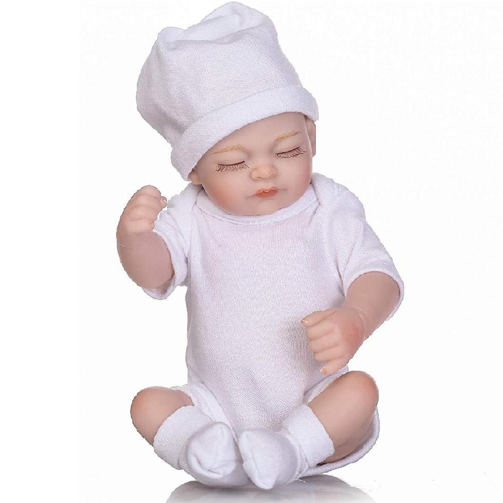 Newborn Baby Dolls Realike Doll Handmade Lifelike Silicone Vinyl Weighted Alive