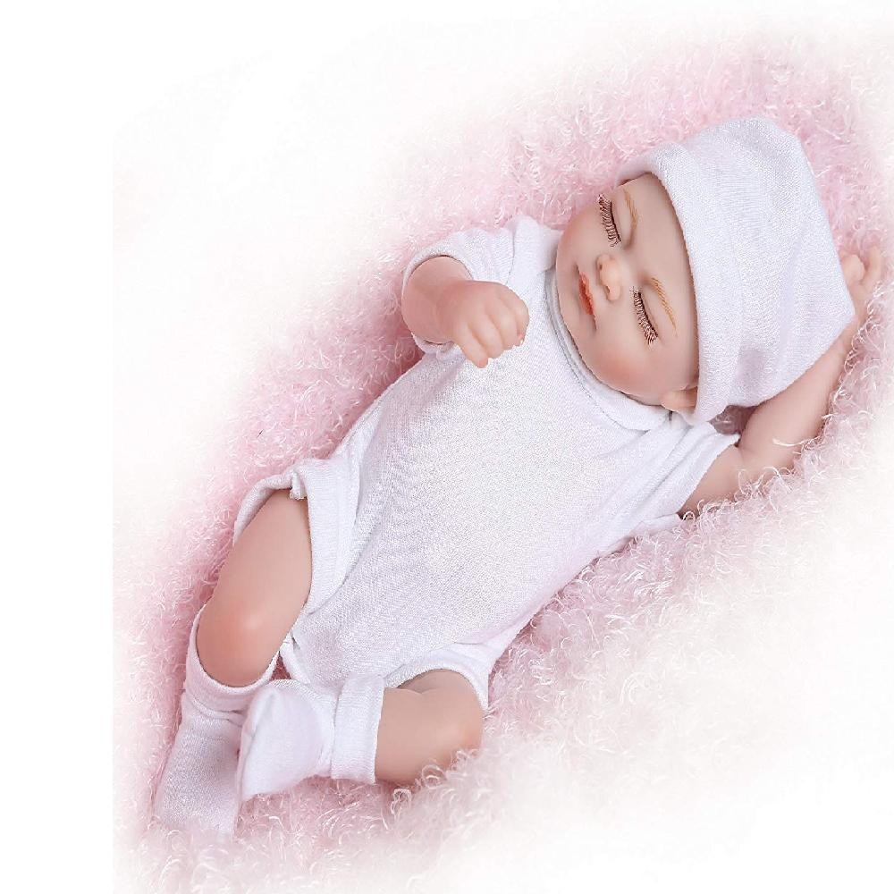 Newborn Baby Dolls Realike Doll Handmade Lifelike Silicone Vinyl Weighted Alive