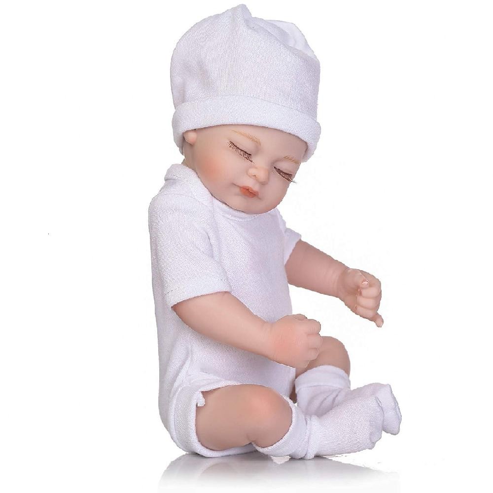 Newborn Baby Dolls Realike Doll Handmade Lifelike Silicone Vinyl Weighted Alive