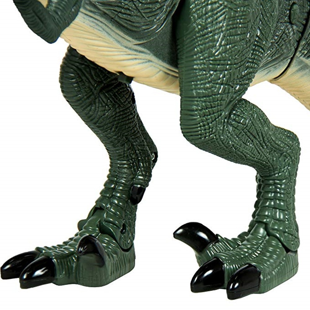 Remote Control Velociraptor RC Walking Dinosaur Lights and Sounds Kid Pet Toy
