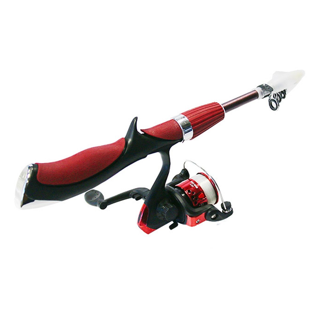 Fishing Spear Handle Fishing Rod Carbon Fiber Alloy 1.3M Fishing Rod Set