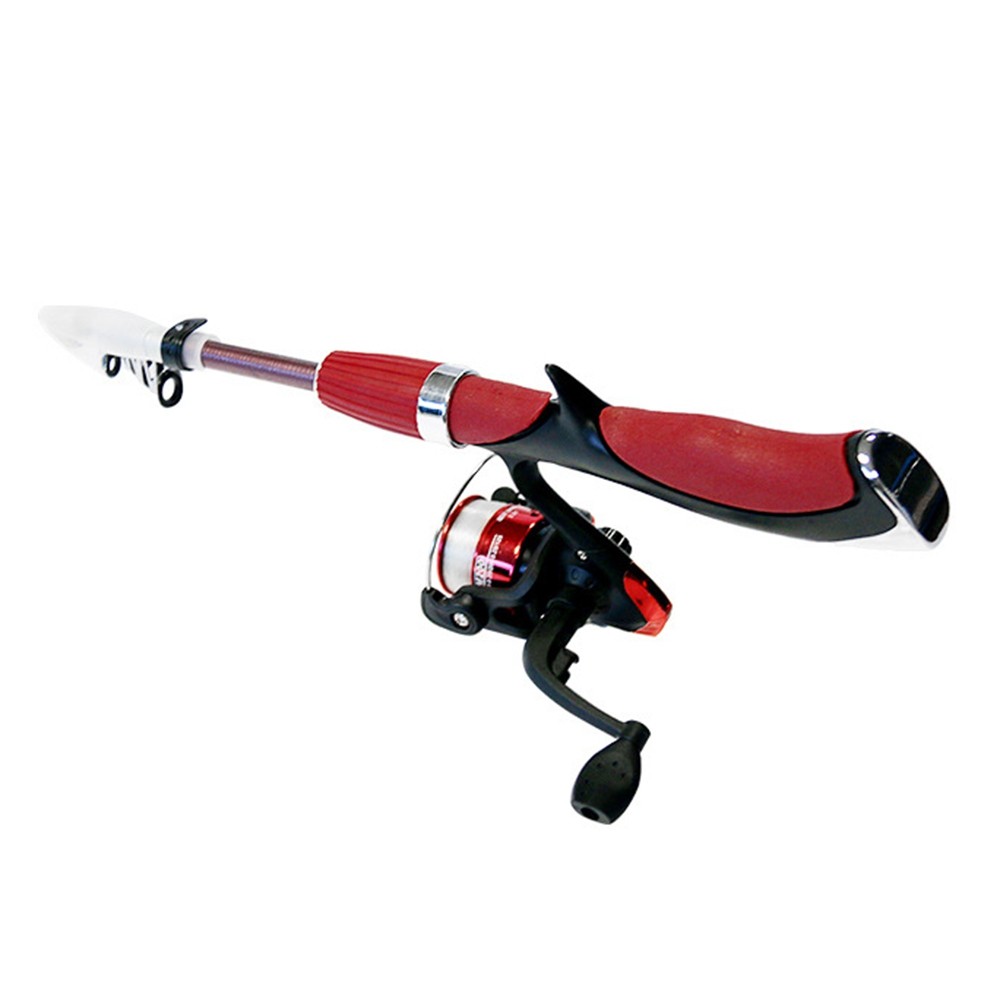 Fishing Spear Handle Fishing Rod Carbon Fiber Alloy 1.3M Fishing Rod Set