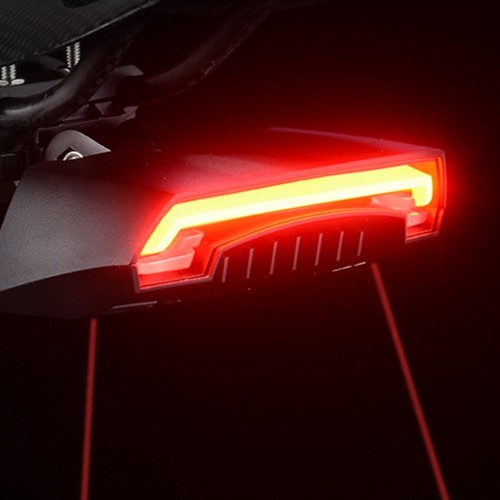 Meilan Bicycle Wireless turning laser light