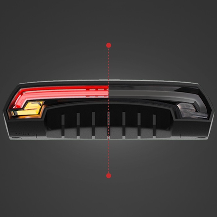Meilan Bicycle Wireless turning laser light