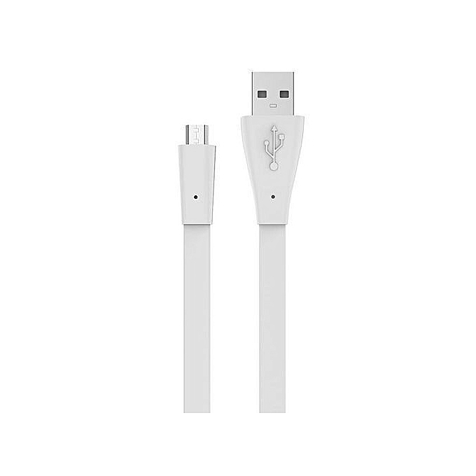 USB Fast Charger Cable for Smartphones - White white universal