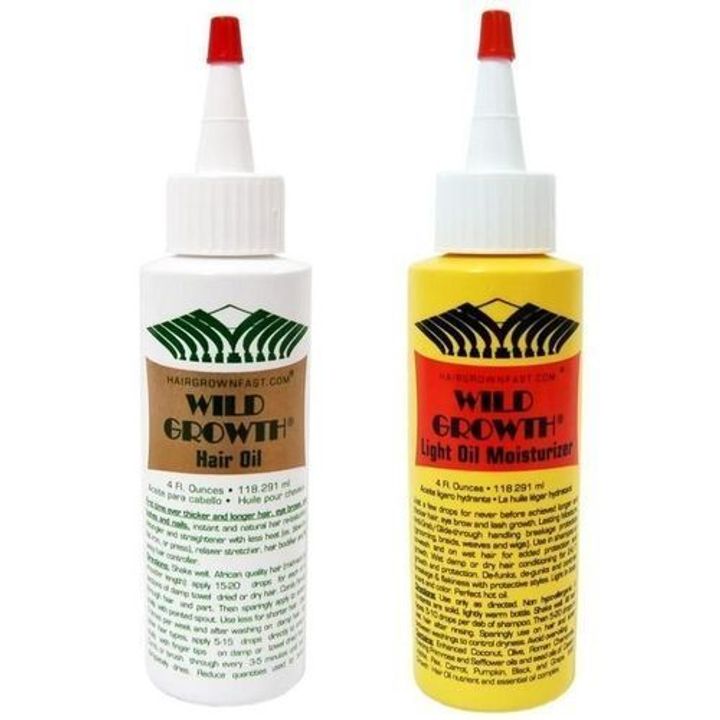 WILD GROWTH Wild Growth Hair Oil &amp; Moisturizer Duo Pack wild growth