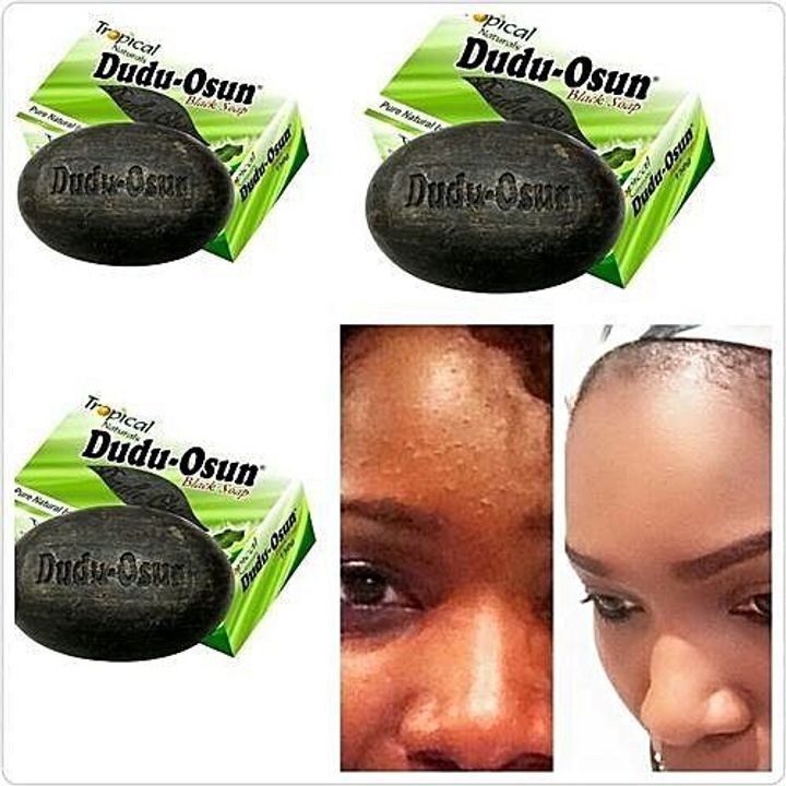 Tropical Naturals Dudu-Osun Black Soap (Natural ingredients) 3 Pieces dudu osun