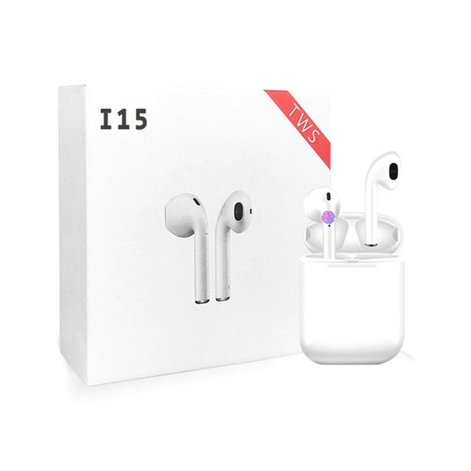Generic OR Wireless Headset Mini with Microphone i15