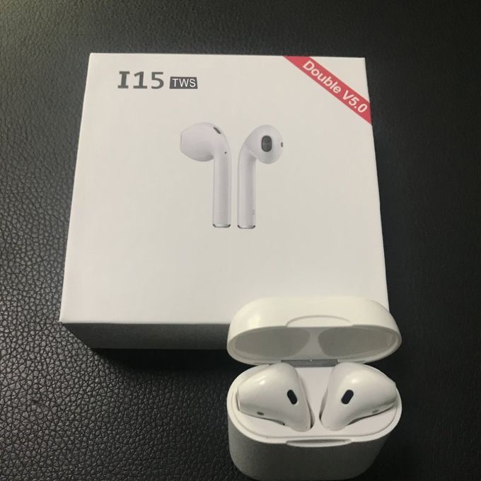 Generic OR Wireless Headset Mini with Microphone i15