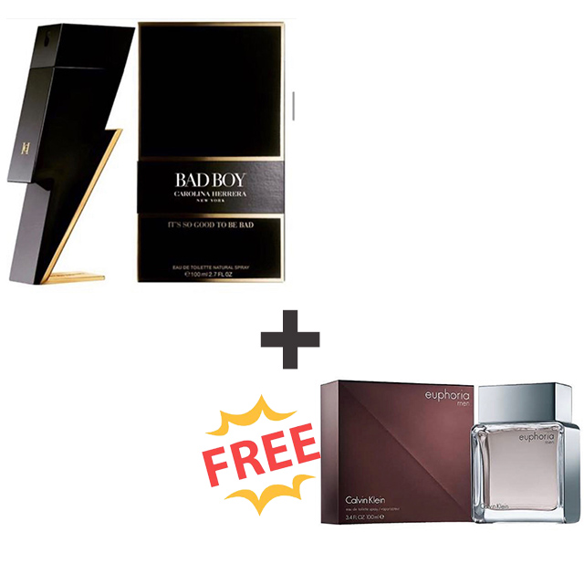 Bad boy perfume plus Ck euphoria man perfume