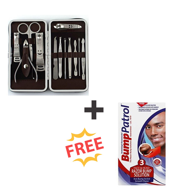 12pcs Manicure Set Plus free Bump patrol