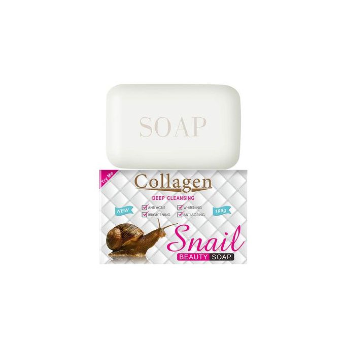 Collagen Snail Whitening Anti-Ageing & Anti-Acne Beauty Soap