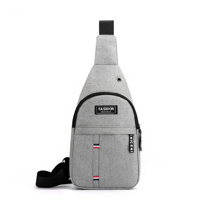 Men Fashion Multifunction Shoulder Bag Crossbody Bag On Shoulder Travel Sling Bag Pack Messenger Pack Chest Bag For Male
