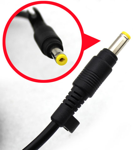 Generic Laptop AC Adapter Charger 18.5V 3.5A Small Yellow pin For HP 530