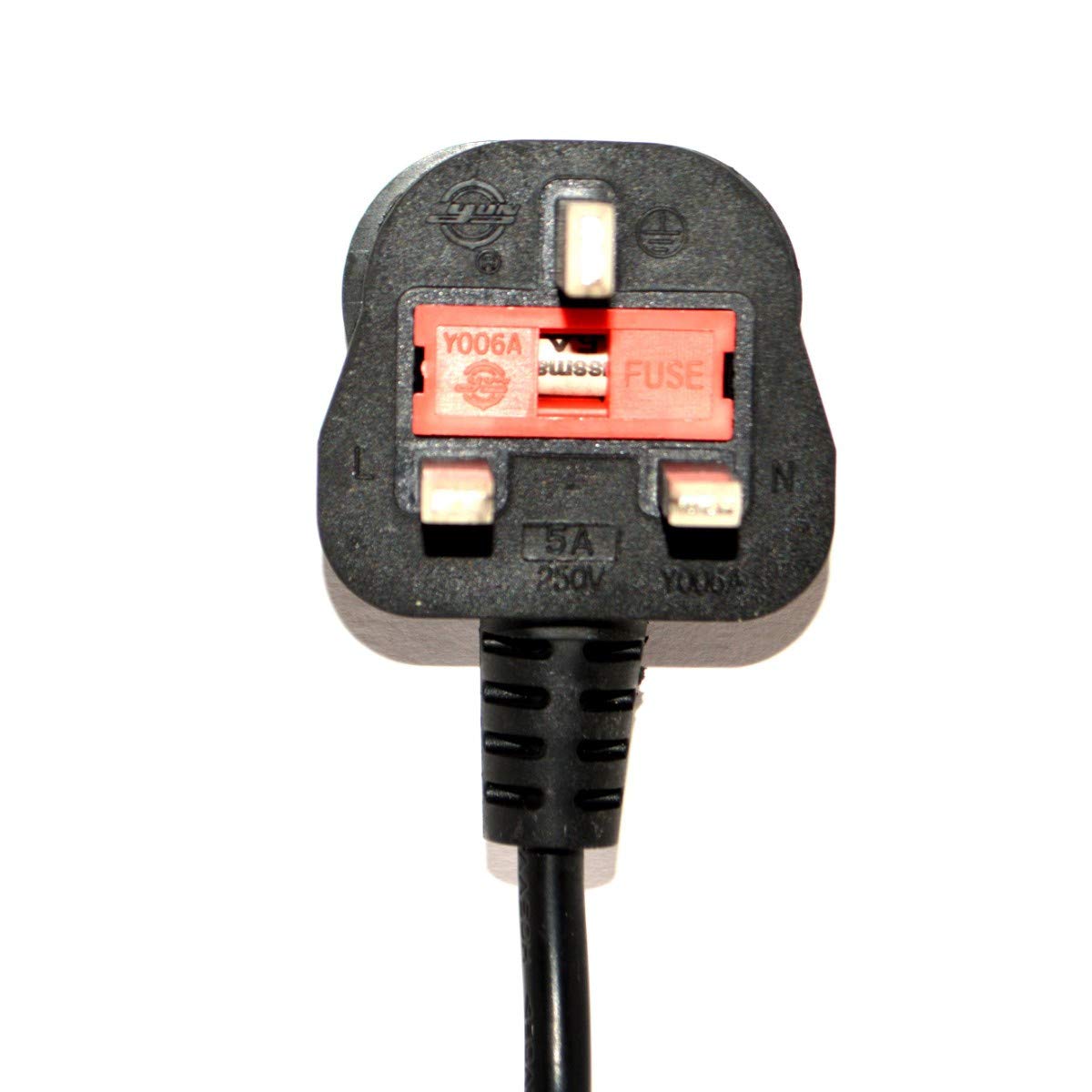 3 PIN UK Plug AC Power Cable  for Computer/UPS/Printer/Desktop