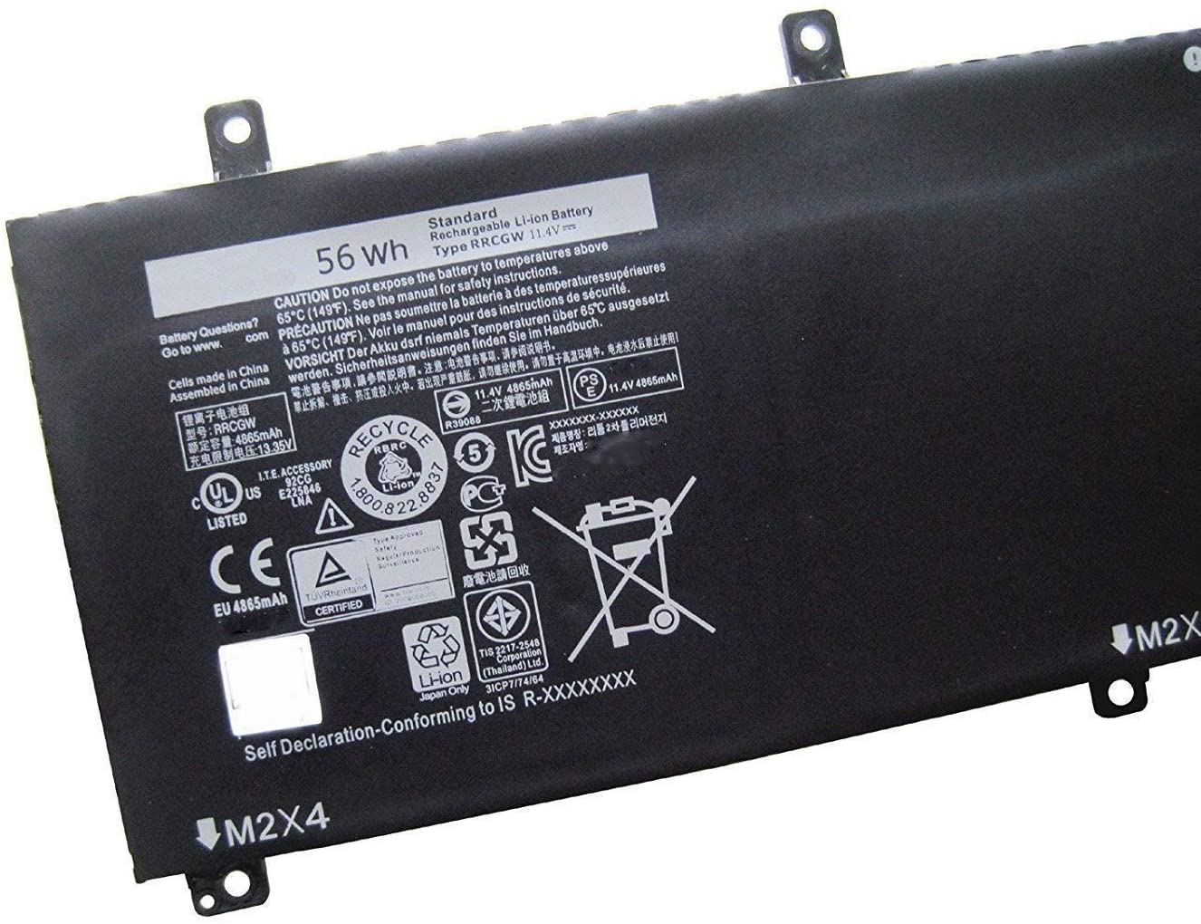 Laptop Battery For Dell RRCGW 062MJV 62MJV M7R96 Precision XPS 15 9550 15 5510