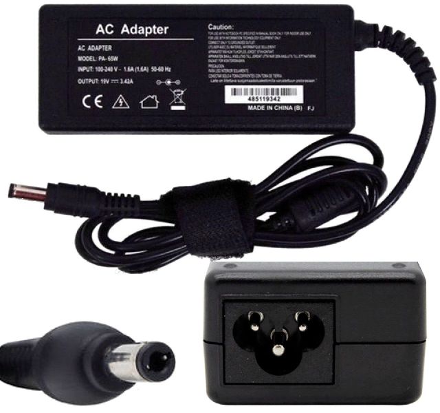 Generic Laptop Adapter For Toshiba 19V 3.42A 65W with power cable