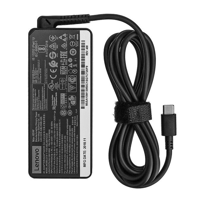 Lenovo Laptop Charger Adapter - 65W Power Adapter USB C Laptop Connector