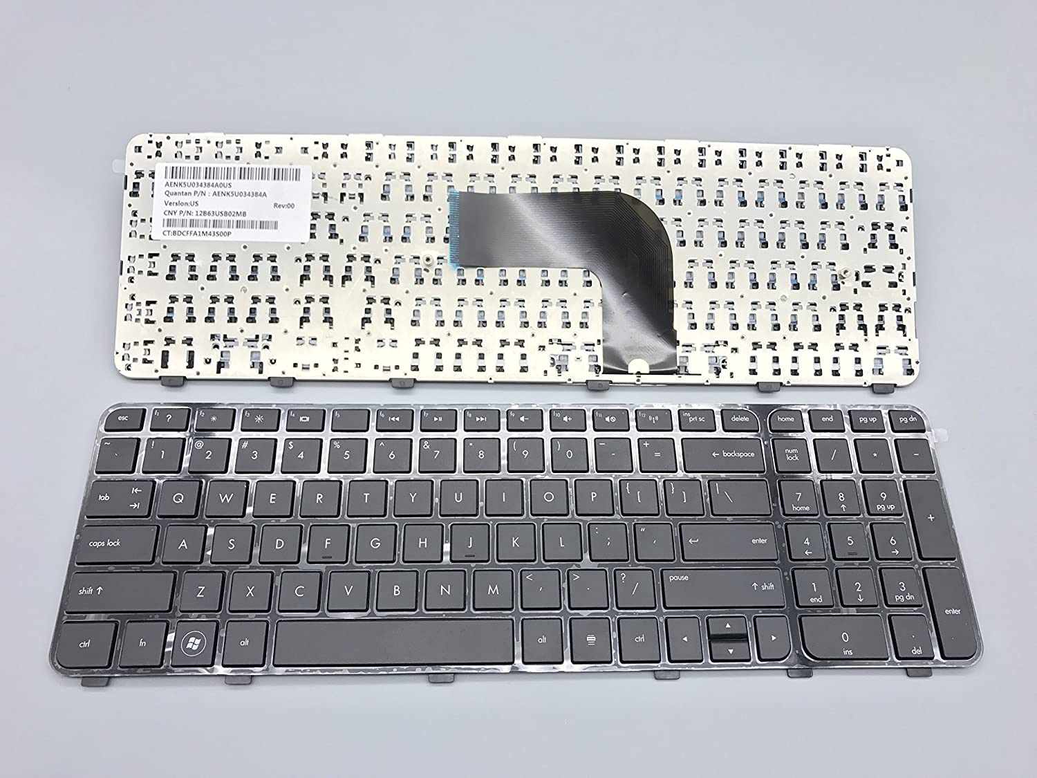 Replacement Keyboard for HP Pavilion dv6-7000 dv6-7100 Envy dv6-7200 dv6-7300 Series
