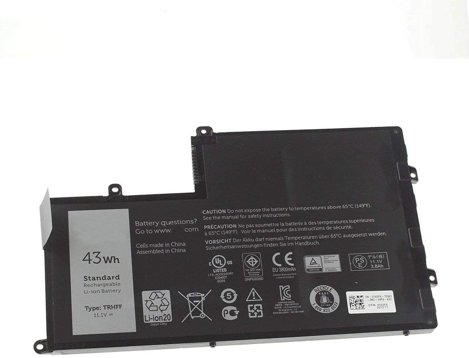 Laptop Battery - Dell Latitude 3450 3550 fit:0PD19 7P3X9 1V2F6 P39F 0DFVYN 01V2F6 5MD4V 86JK8 DFVYN