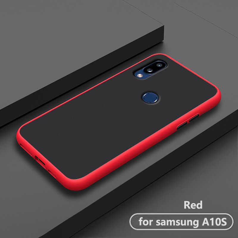 SAMSUNG A10/A10S hard translucent matte cover