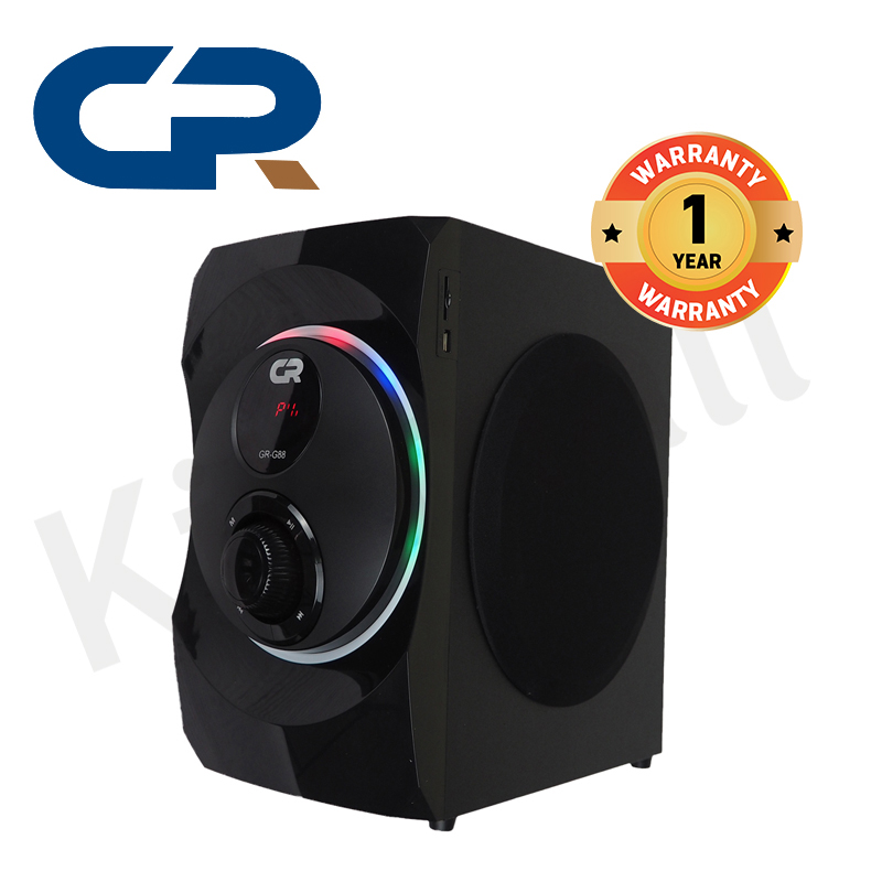 GR High Quality G88 3.1 ch Woofer Bluetooth Multimedia Speaker System