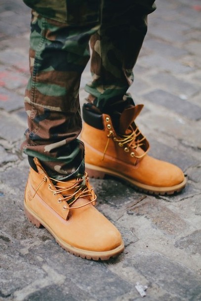 BROW TIMBERLAND BOOTS