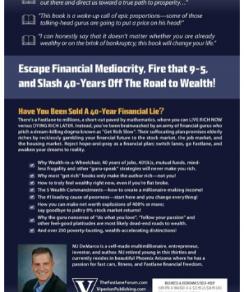 The Millionaire Fastlane: Crack the Code to Wealth and Live Rich for a Lifetime!
