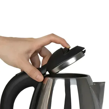 1pc Stainless Steel Electric Kettle For Boiling Water 2.3l Large