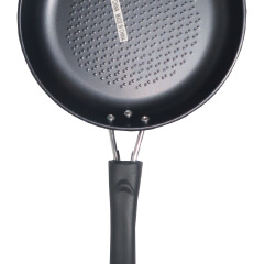 24CM Nonstick Iron Pan Cooking Pots Sufuria  Suitable for Induction Cookers  (Noted :Clean with a Sponge Brush,Use silicone or wooden tools)