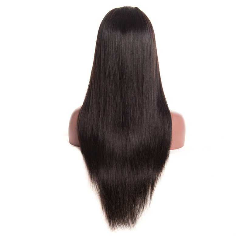 BEST HAIR Straight Wave 13*4 Lace Frontal Wig Brazilian Swiss Lace 180% Density Human Hair Wigs