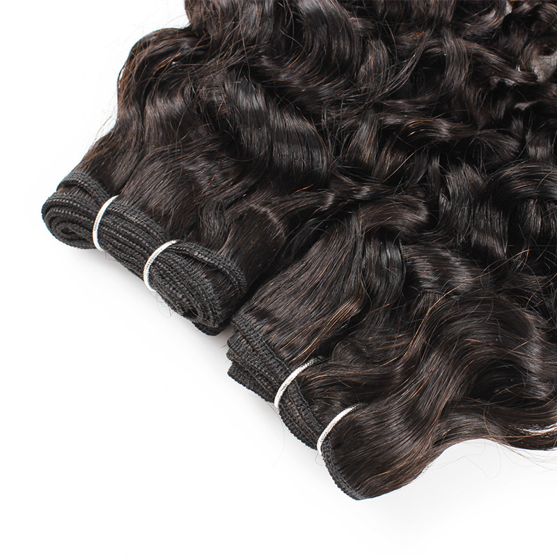 Deep Wave Hair Bundles Deal 100% Rem Human Hair Extension 4 Bundles Available Deep Wave Hair
