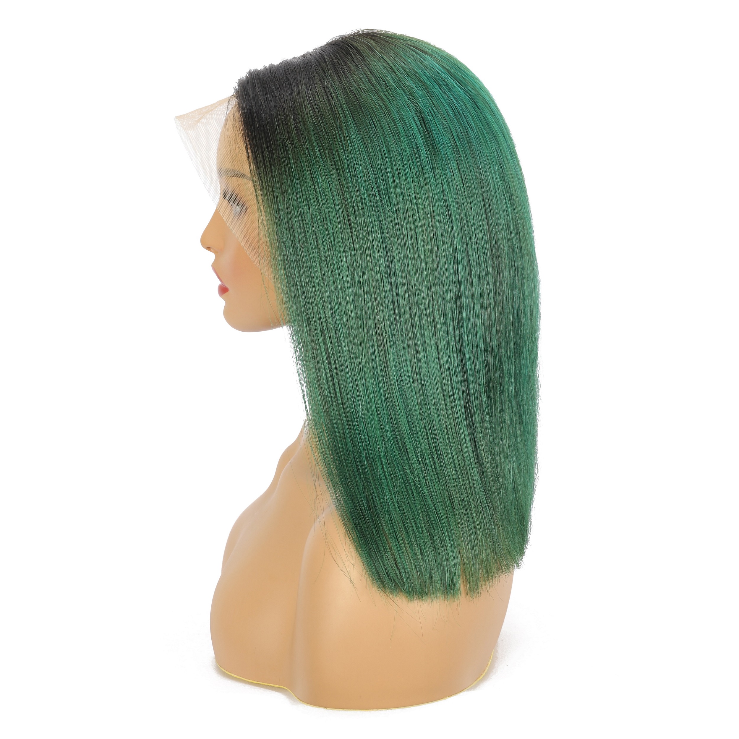 Best Hair 10inch Short Bob Wigs 13 * 4 Frontal Lace Wigs 100% Human Hair Brazilian Virgin Hair 200% Density Short Bob Wigs For Womens Costume Wigs