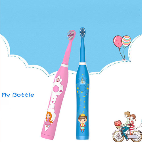 Children&apos;s cartoon usb charging toothbrush soft hair sonic electric toothbrush