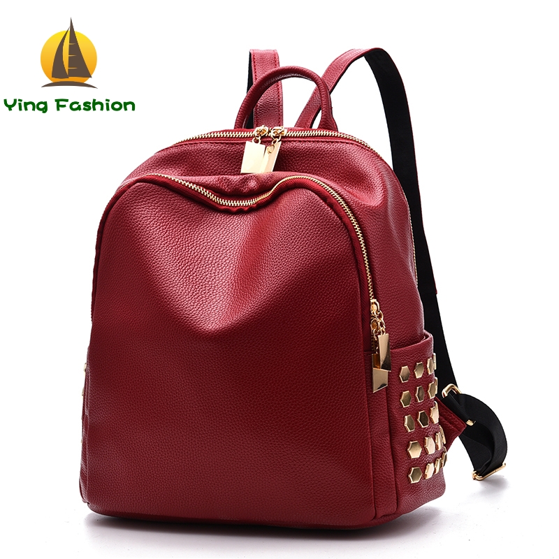 YING FASHION Hot Sale High Quality Fashion Casual Backpack Bags for Women Ladies DS8895
