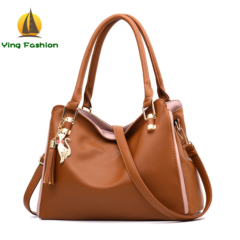 Ying Fashion New Tide Femal Top-handle Bags for Ladi Simple Women Messenger Handbag HB8992