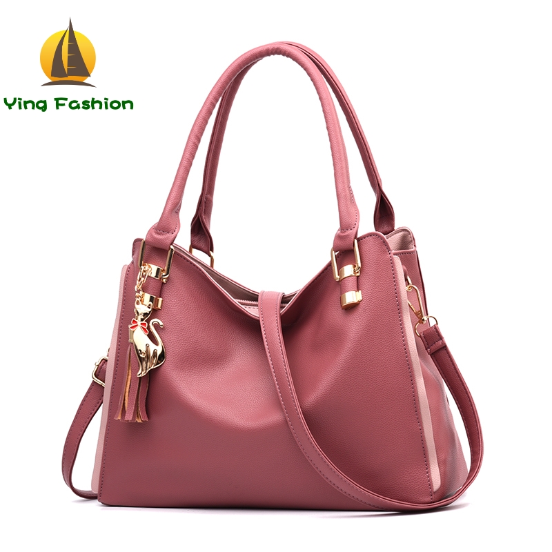 Ying Fashion New Tide Femal Top-handle Bags for Ladi Simple Women Messenger Handbag HB8992
