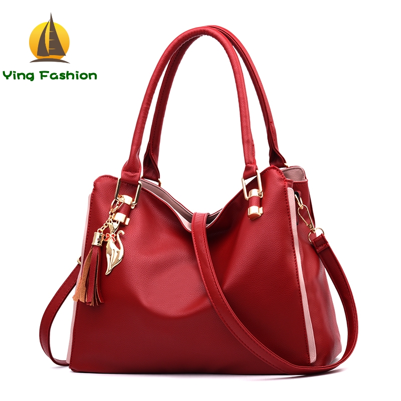 Ying Fashion New Tide Femal Top-handle Bags for Ladi Simple Women Messenger Handbag HB8992