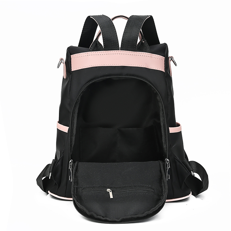 YING FASHION 1PC Set Anti-theft Backpack Waterproof Oxford Travel Bags for Women Girls DS8413