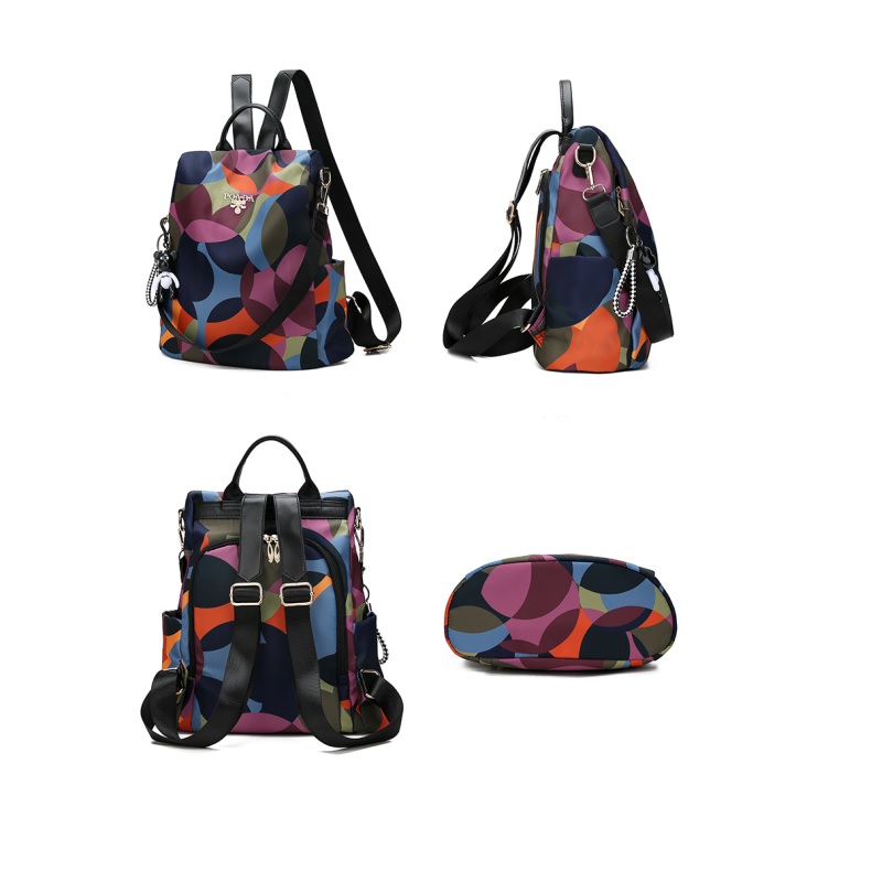 YING FASHION Youth Oxford Cloth Packpack Travel Waterproof Outdoor Casual Backpack DS8489