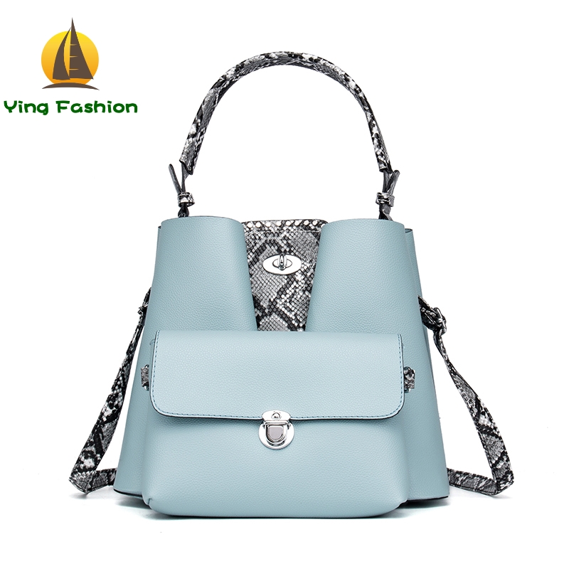Ying Fashion 2PCS Set Bags for Women PU Fashion and Portable Handbag / Shoulder Bags HB1808