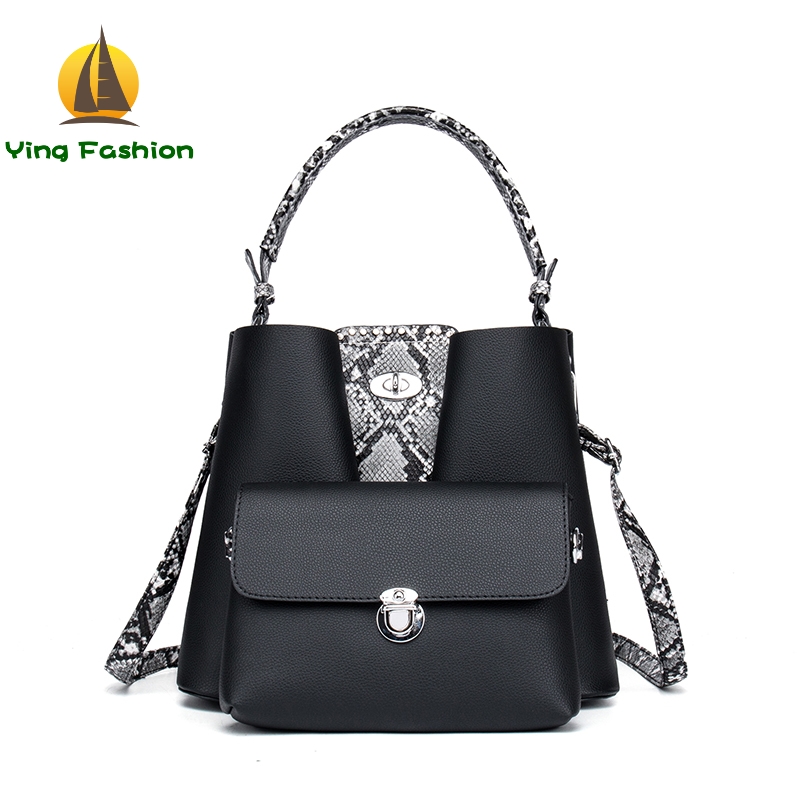Ying Fashion 2PCS Set Bags for Women PU Fashion and Portable Handbag / Shoulder Bags HB1808