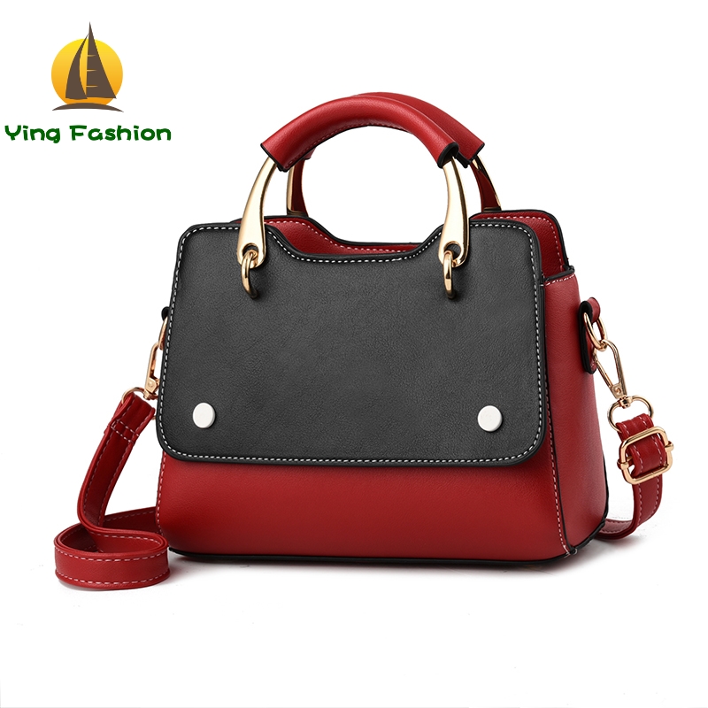 YING FASHION Brand Women Bags Chain Handbag Women Small Bag Ladies with Metal Buckle HB8509