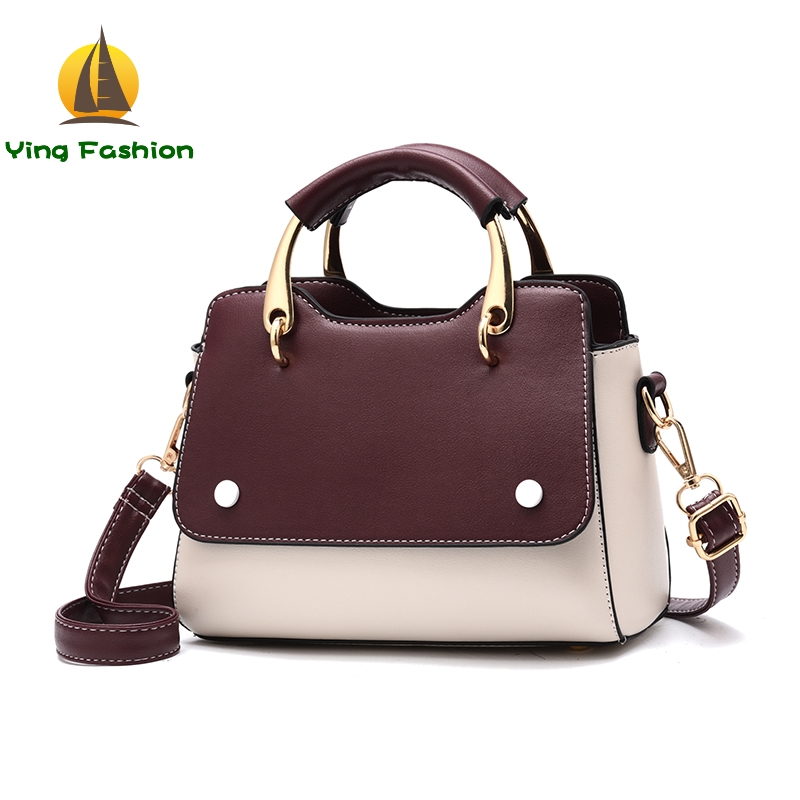 YING FASHION Brand Women Bags Chain Handbag Women Small Bag Ladies with Metal Buckle HB8509