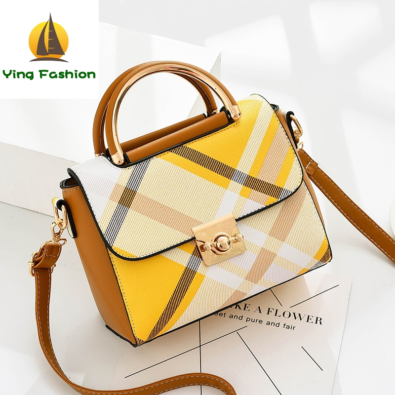 YING FASHION Luxury Satchels Messenger Bag Famous Shoulder Bag Handbag Women HB8442